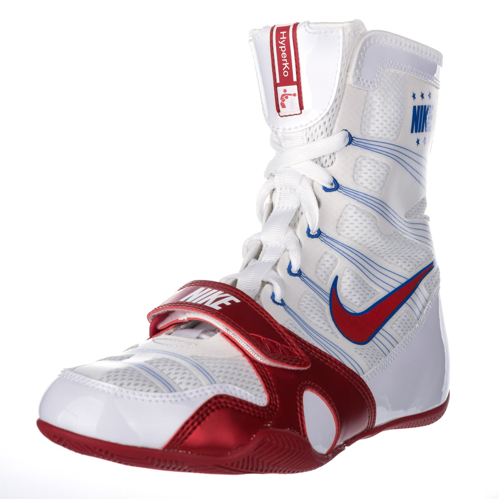 nike hyperko red and white