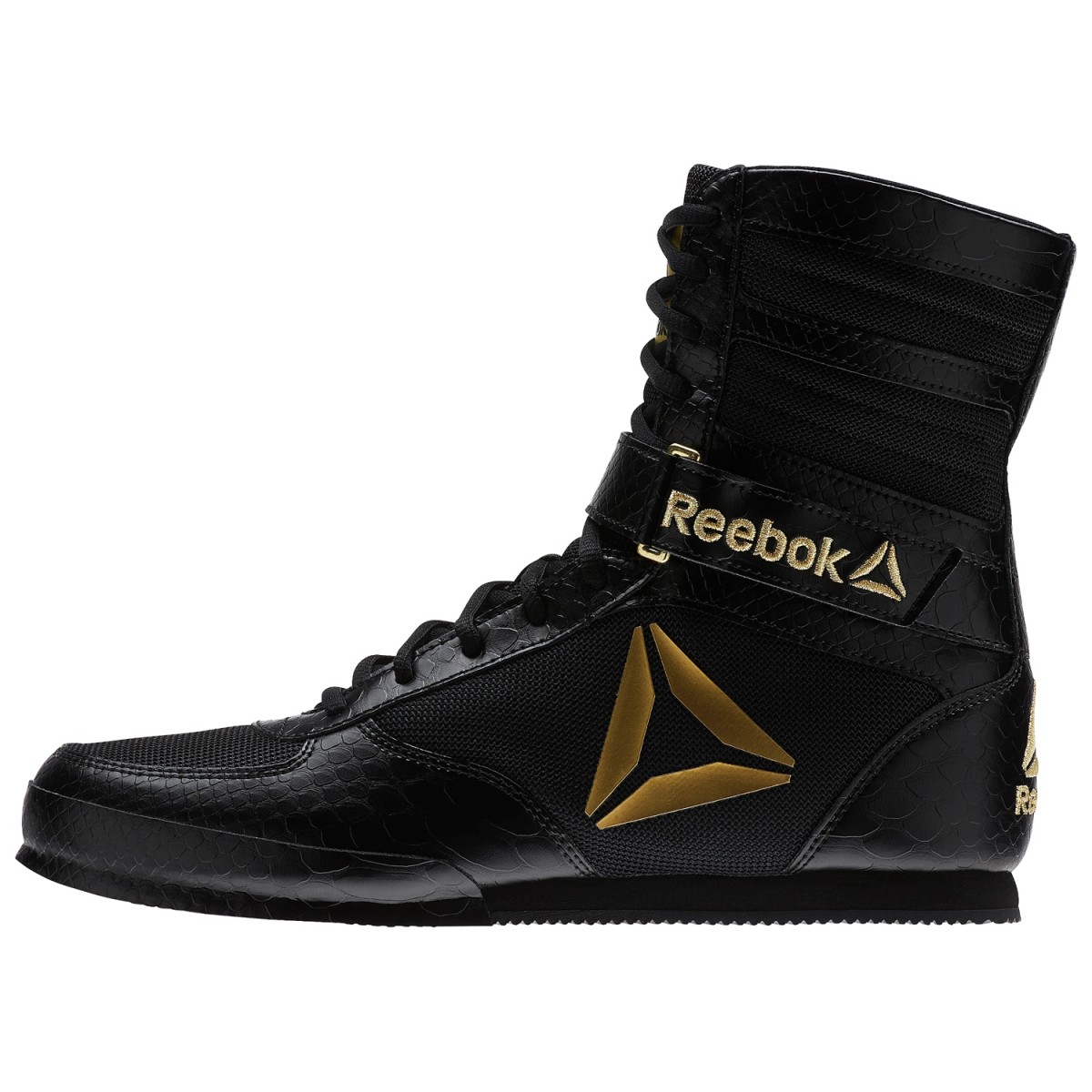 Women's Reebok Renegade Pro Boxing Boots - Black/Gold